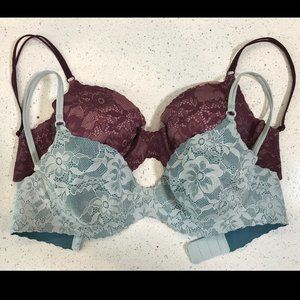 {Lot of 2} 34C Victoria’s Secret Embrace Unlined Bras